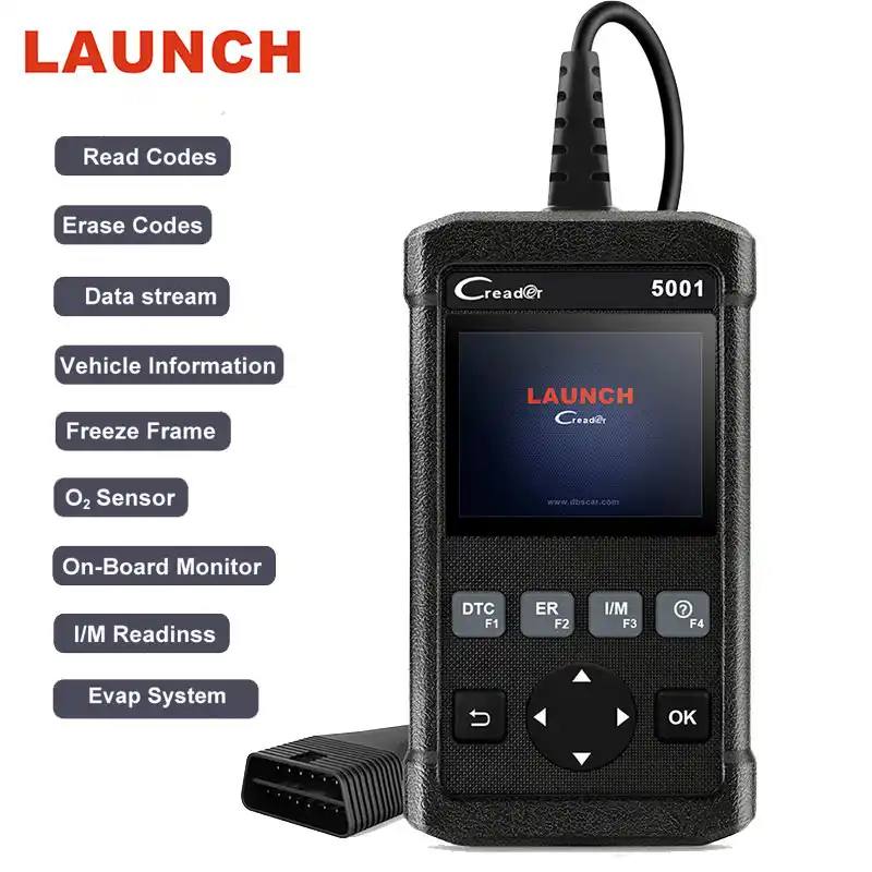 Lancement des outils de Diagnostic de voiture X431 CR5001 prise en