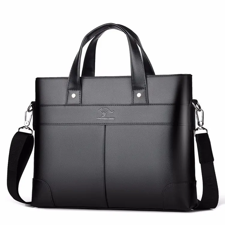

Manufacturers Direct Selling Fashion MEN'S Handbag Pu MEN'S Briefcase Hand Large-Volume Office Workers