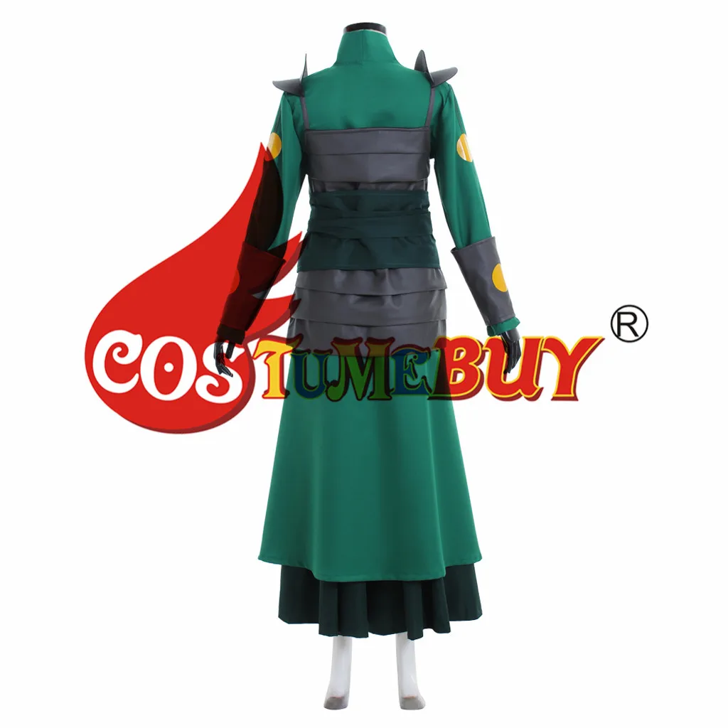 CostumeBuy Аватар Последний Аэрограф Kyoshi Warriorsm костюм для взрослых мужчин женщин Хэллоуин Карнавал косплей индивидуальный заказ