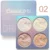 4Color Face Highlighter Палитра Бронзатор Контурная Подсветка Пудра Макияж Лицо Мерцание Блеск Высокая Зажигалка Iluminador Maquillaje