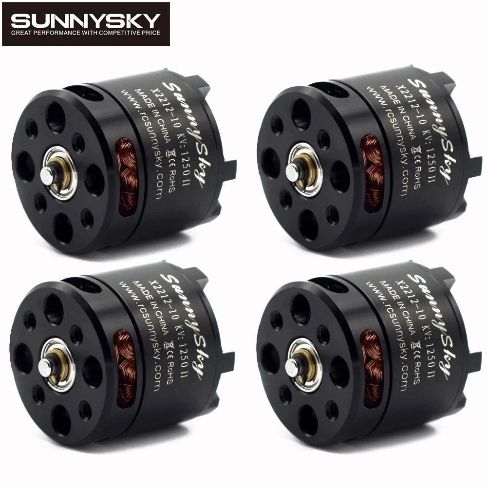 Sunnysky X2212 980KV/1250KV/KV1400/2450KV 2-4S Brushless Motor (Short shaft) For RC Multi-rotor Aircraft Aerobatic Quadcopter thumbnail 6