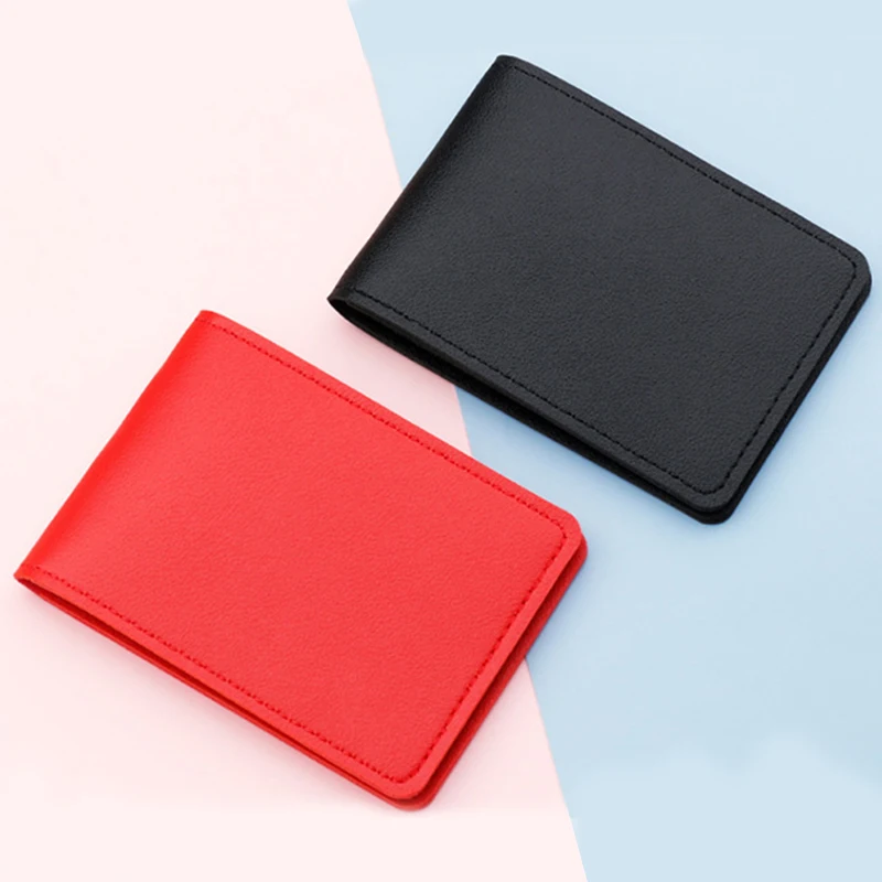 Candy Color Wallet Case PU Driver License Holder Leather Cover Car Driving Cover Business ID Pass Card Holder Protective synthetic leather wallet id card holder credit card holder