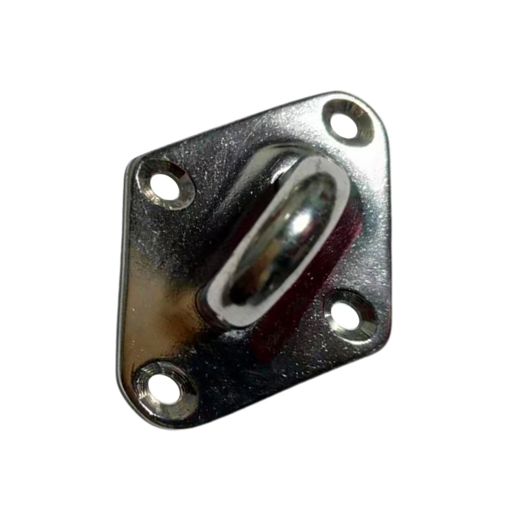 Stainless Steel Marine Boat Eye Plates HEAVY DUTY Diamond Eye Hook Deck Hardware for Inflatable Kayak Canoe Boat Dinghy Yacht