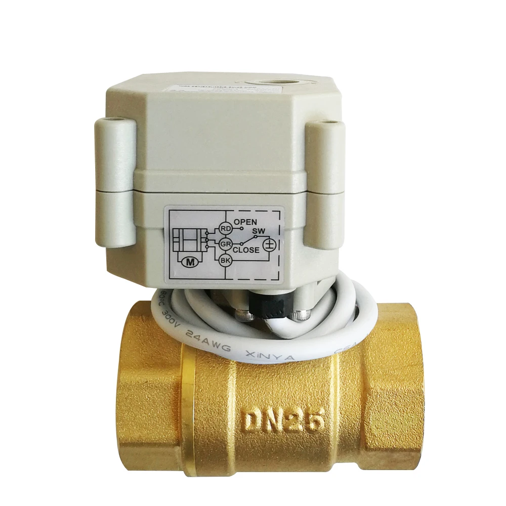 ac110 230v 1motorized motorizada valvulas de metal engrenagem 02