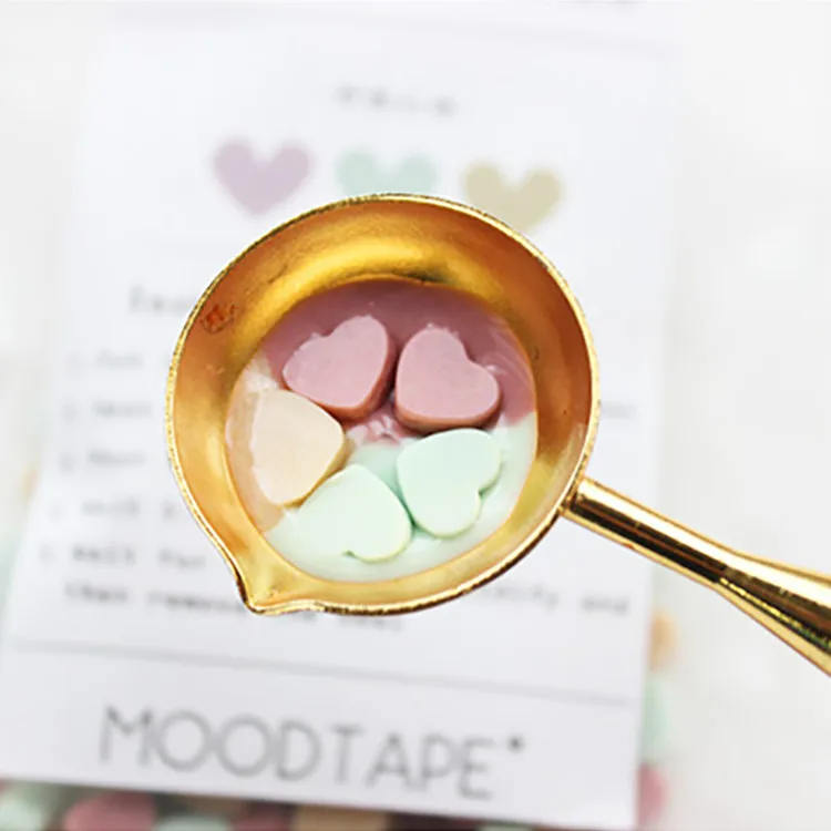  moodtape wood wax 2 pure color particles seal for DIY Gift / Invitation album Decorative seal paint - 4000450162033