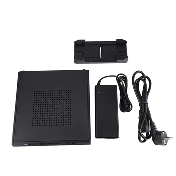 

Mini-ITX Slim Small Form Factor Computer Case HTPC Computer Case with 2 x USB2.0 12V 8A Power Adapter EU Plug