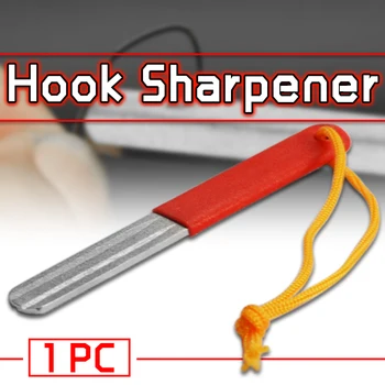 

1pc Double Side Good Quality Fishing Flies Hook Hone Fly Fishing Hook Sharpening Tool Hooks Sharpener Hone