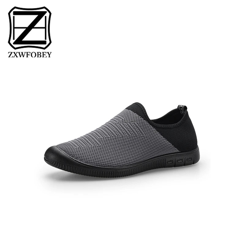 

ZXWFOBEY/2019 г. Новая женская повседневная обувь из сетчатого материала легкая мужская обувь удобные дышащие Прогулочные кроссовки