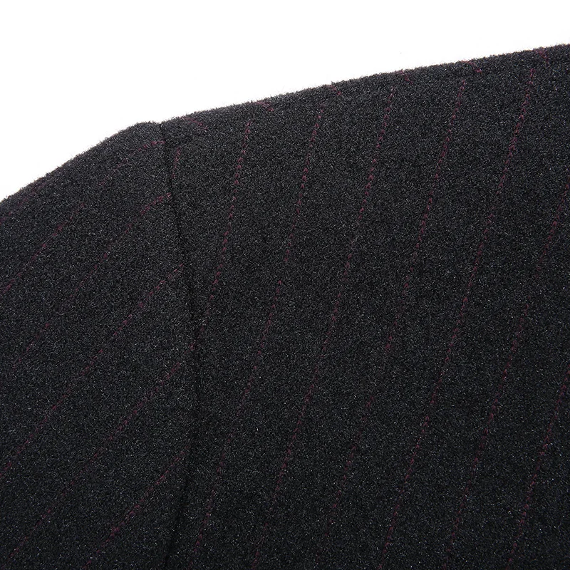 Размера плюс 8XL 7XL брендовая мужская повседневная шерстяная куртка зимние толстые теплые роскошные высокого качества обувь для детей; вязаные из шерсти модные тонкие пальто с лацканом