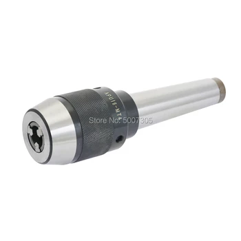 

MT2(B) APU16 Range:1-16mm MTB3 APU13 1-13mm MTB4 APU16 with thread Integrated keyless self tight Drill chuck for lathe mill