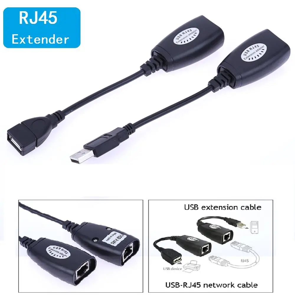 USB к RJ45 папа/Мама Удлинитель 2 0 удлинитель Ethernet сетевой адаптер для Cat5/RJ45/Cat6 патч