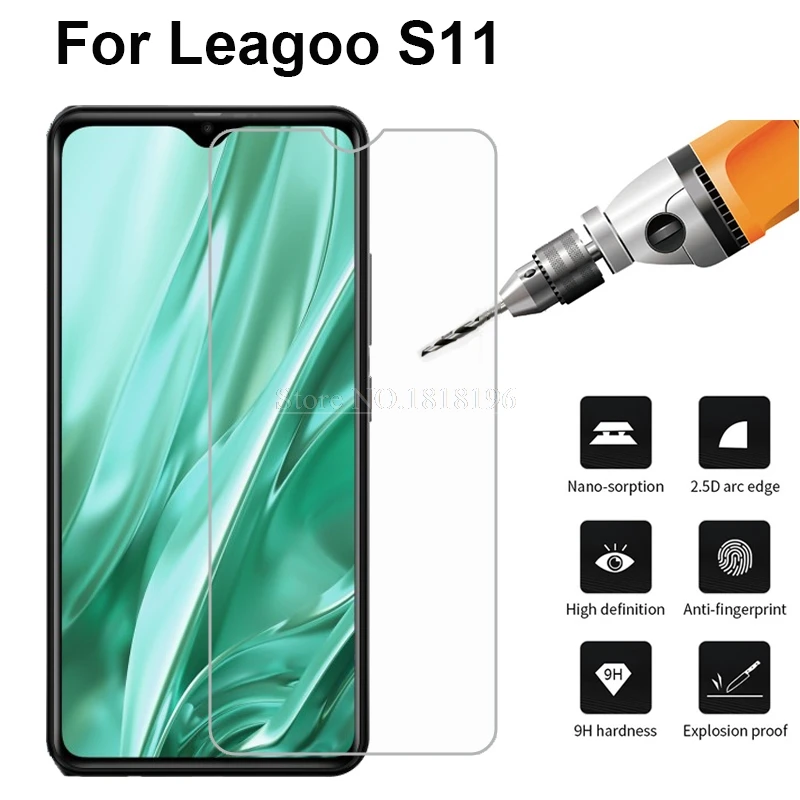 

Tempered Glass For Leagoo S11 Protective Phone Film 9H Explosion-proof Phone Screen Protector For Leagoo S11 Case Glass Cover
