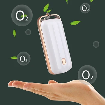 

Necklace Air Purifier, Home Hanging Neck Type Portable Car Oxygen Bar Negative Ion Air Purifier
