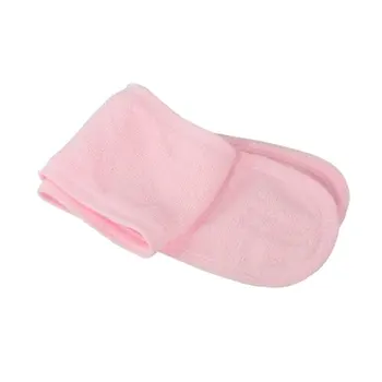 

Pink Wash Face Makeup Spa Stretch Elastic Adjustable Soft Headband Hair Band