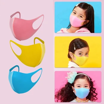 

Washable PU Sponge Kids Mask Anti-PM2.5-Fog-Haze Motorcycle Children Mask Outdoor Proretection Respirator No Fluorescent