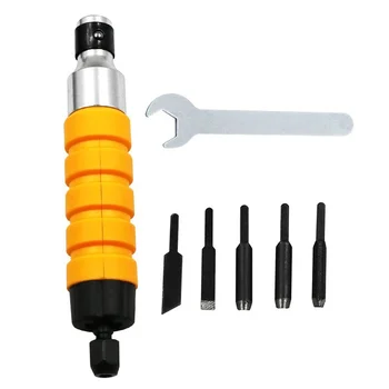 

Wood Chisel Carving Tool Tube Chuck Attachment for Electric Drill Flexible Shaft