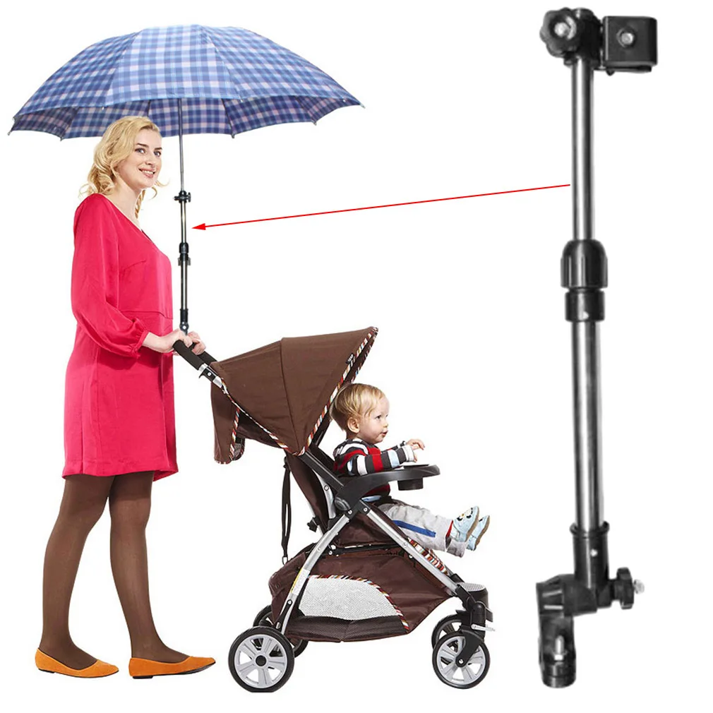 36-50 мм зонт для детской коляски стрейч подставка держатель пластиковая ручная Регулируемая коляска зонтик опорная структура зонта