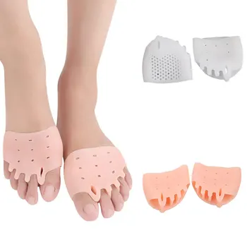 

1 Pair Honeycomb Cushions Forefoot Insoles Toe Pads Heel Shoes Slip Resistant Pad 5-hole TY66