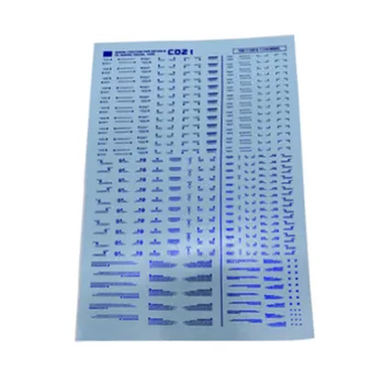 

For DL Gundam BWR Detail Up Water Slide Paste Sticker 1 set Decal