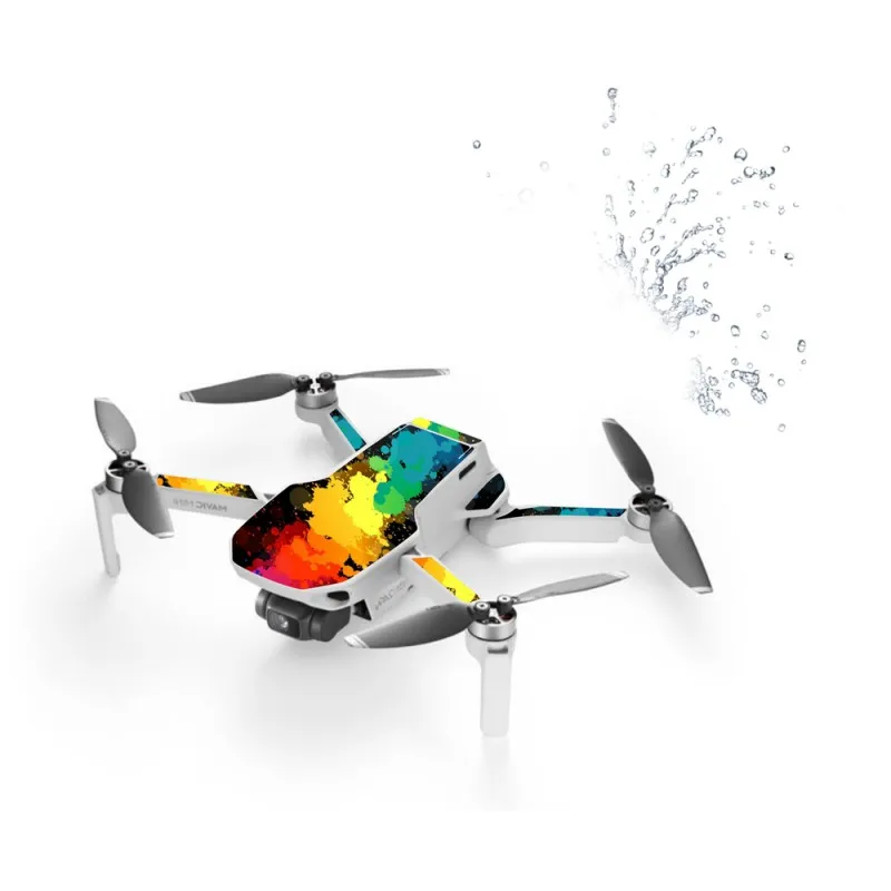 Mega Discount HEY 6 Pcs Set Protective Film PVC Stickers for Mavic Mini Waterproof Scratch-proof Decals Full Cover Skin Accessories 
