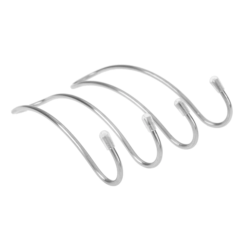 1pc Car Back Seat Double Hook Auto Headrest Hanger Clothes Purse Bag Holder hanger can hang small snack bags small schoolbags