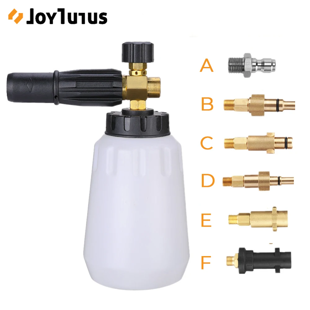 

1L Foam Generator/ Foam Cannon Gun Tornado for Karcher for Lavor for Nilfisk High Pressure Washer Car Washer Cleaning Machine