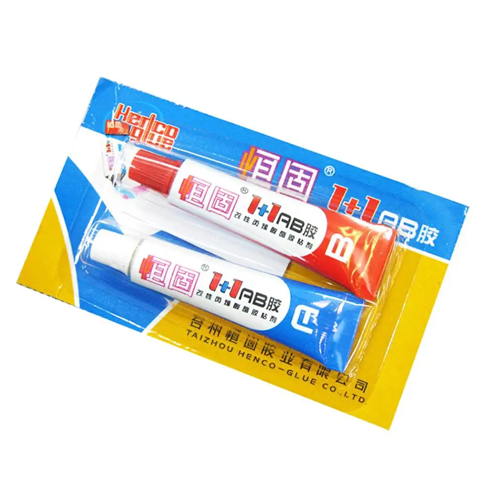 

Hardware Multi-purpose Strong Adhesive A B Epoxy Resin Glue for Plastic Metal Ceramic Epoxy glue Decoration hardware