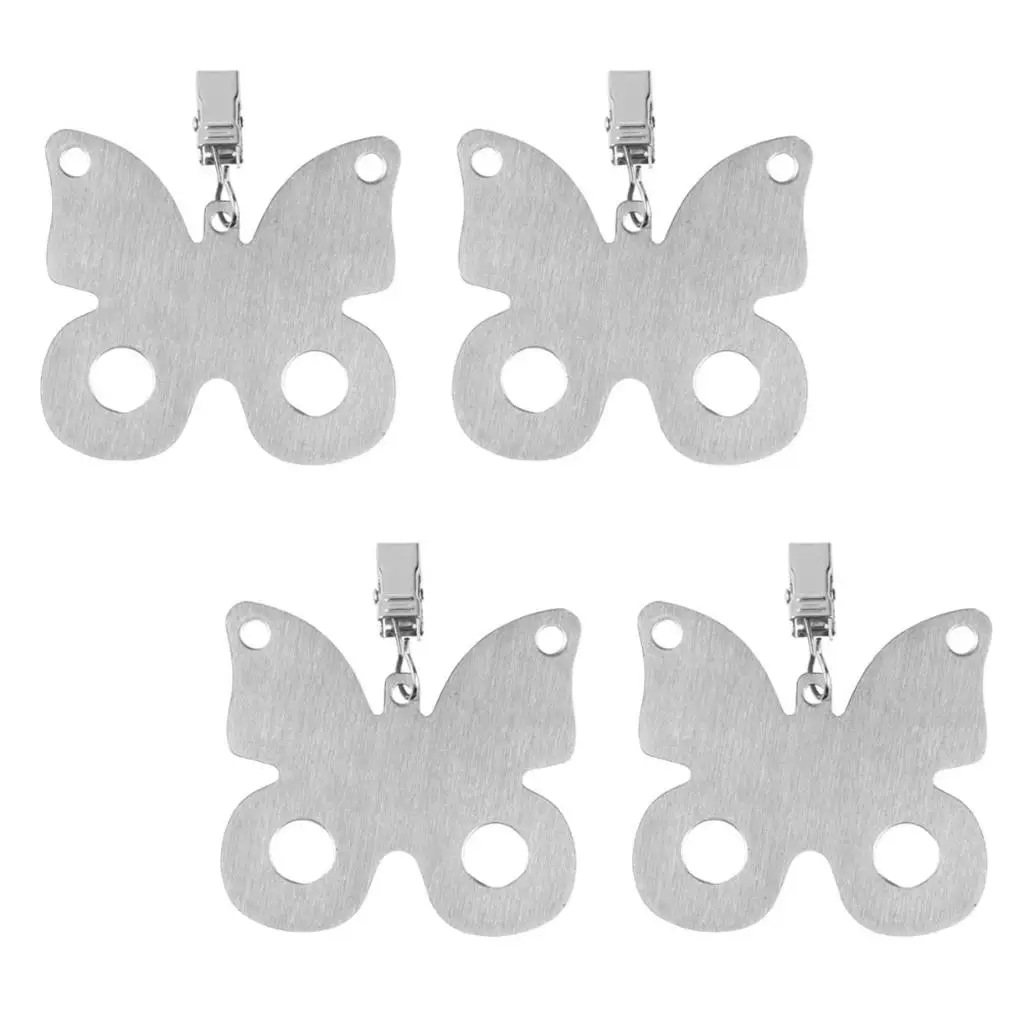 Set of 4 Clip-on Bug Tablecloth Weights 