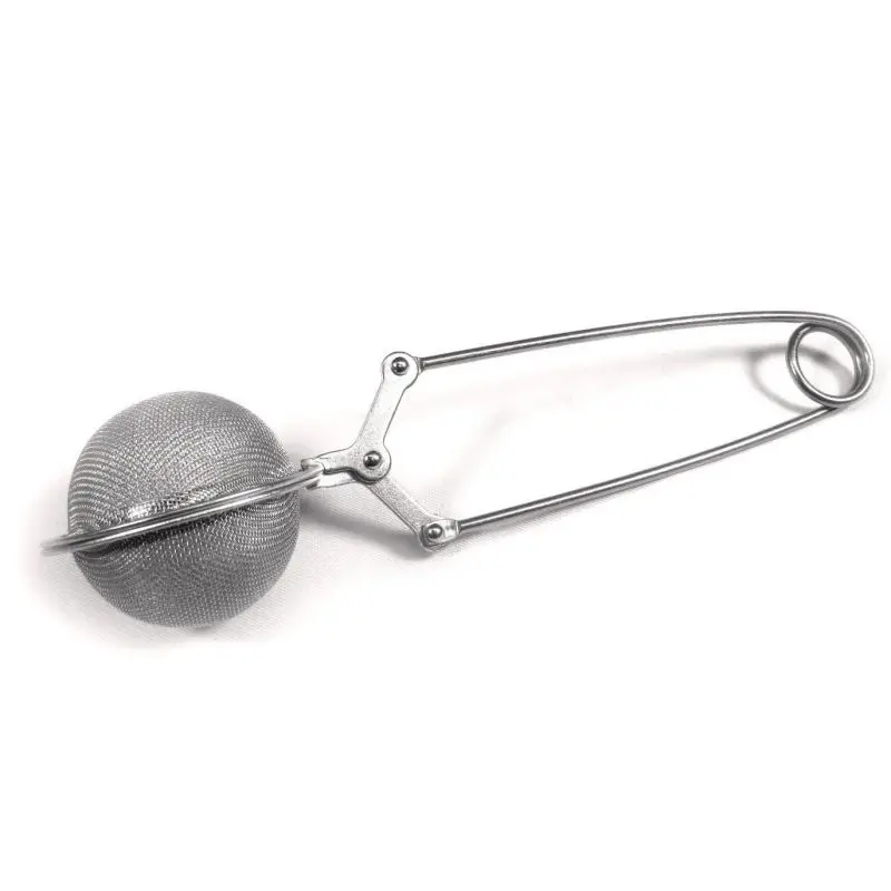 

New Simple Stainless Steel Tea Infuser Tea Ball Tea Strainer Kitchen Seasonings Spices Diffuser Spices Tea Filter