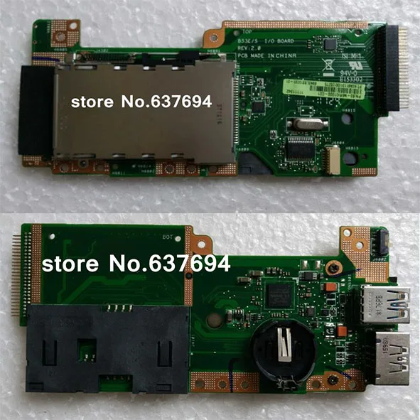 Оригинал для ASUS B53E B53S USB плата B53E/S I/O |