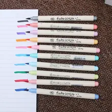 Художественные принадлежности эскиз мягкие Маркеры Ручка тонкий наконечник принадлежности для рисования раскраска книги каллиграфия надписи Fineline Живопись Кисть ручка