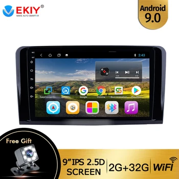 

EKIY 9" IPS Car AutoRadio For Mercedes Benz ML GL W164 ML350 ML500 GL320 X164 ML280 GL350 GL450 Wifi Stereo Multimedia Player BT