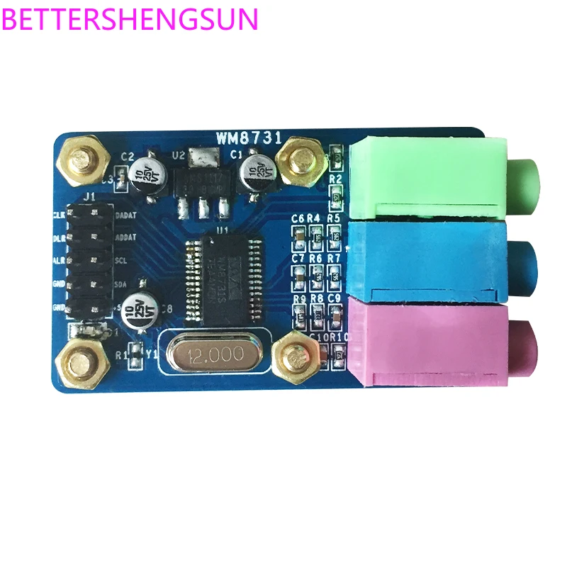Audio Sampling Audio Module Wm8731 Circuit Board Digital Audio