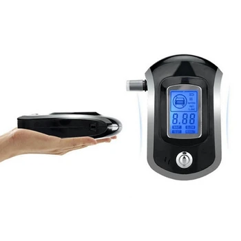 

Professional Digital Breath Alcohol Tester Breathalyzer with LCD Dispaly with11 Mouthpieces AT6000 Hot Selling dfdf