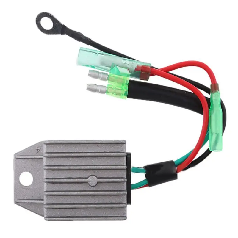 Voltage Regulator Rectifier Motorcycle Boat Motor 2-Stroke Motor Outboard Engine Scooter Moped Suitable for Yamaha 15HP