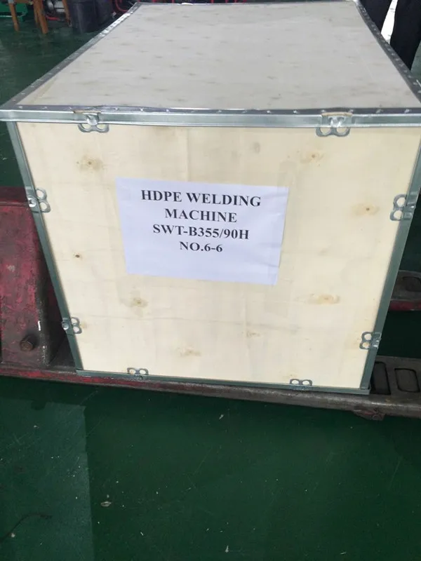 Стыковое оборудование соединения на ПНД трубах