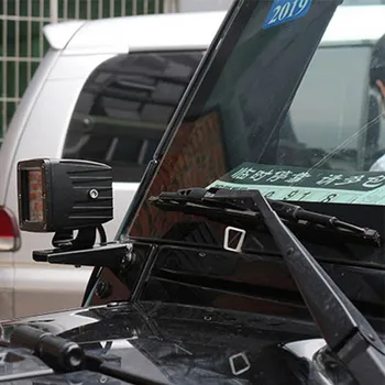 

LED Light Windshield Mount Brackets For Jeep Wrangler TJ 1987-2006 2000 2001 2002 2003 2004 2005 2006