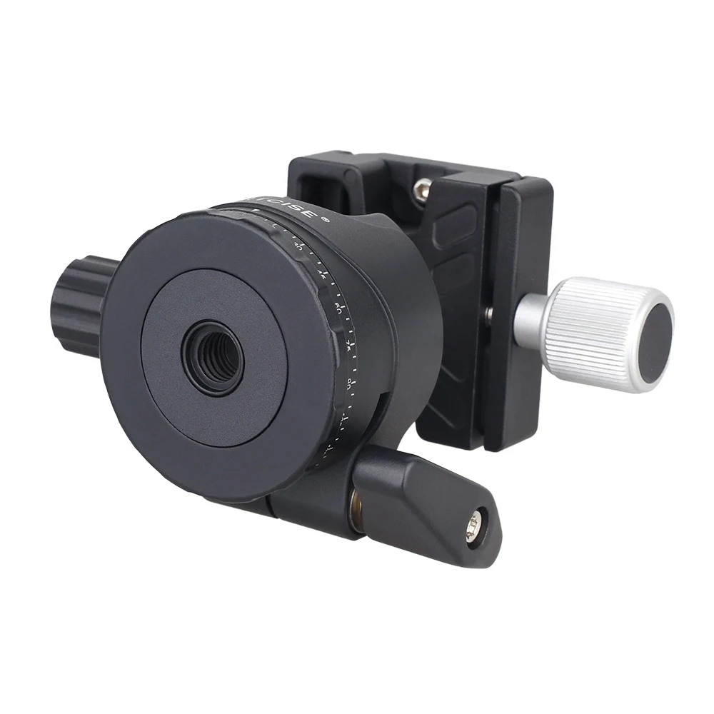 Cabeça do Tripé Bola de Vídeo Ballhead para Câmera Dupla Panorama Profissional Cabeça Montagem Perfil Baixo Placa Liberação Rápida Dslr Eb36r 720 ° - Image 6
