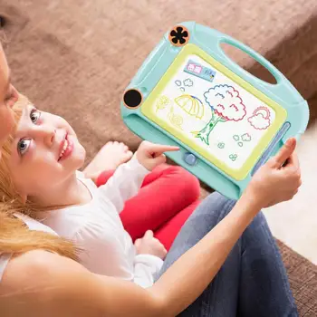 

Baby Child Color Magnetic Drawing Board Holder Sketch Pad Graffiti Painting Toy Self-enhancement in Entertainment Novelty