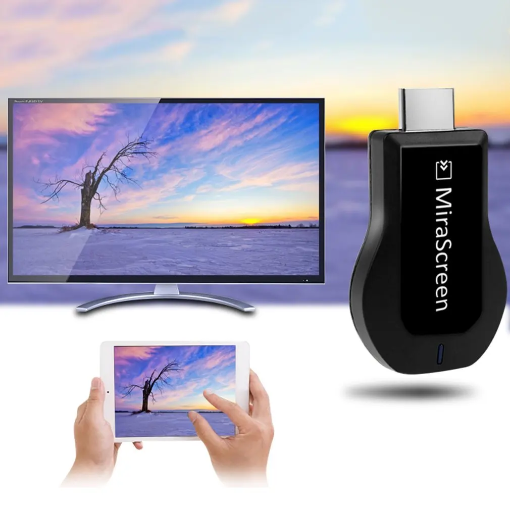 Wireless Adapter WiFi Display Receiver Mirascreen For Miracast TV Dongle Digital HDMI Media TV Stick Media Video Screen