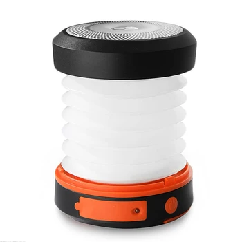 

Portable Lantern Led Super Bright Solar Powered Mobile Charger Hiking USB Retractable Outdoor