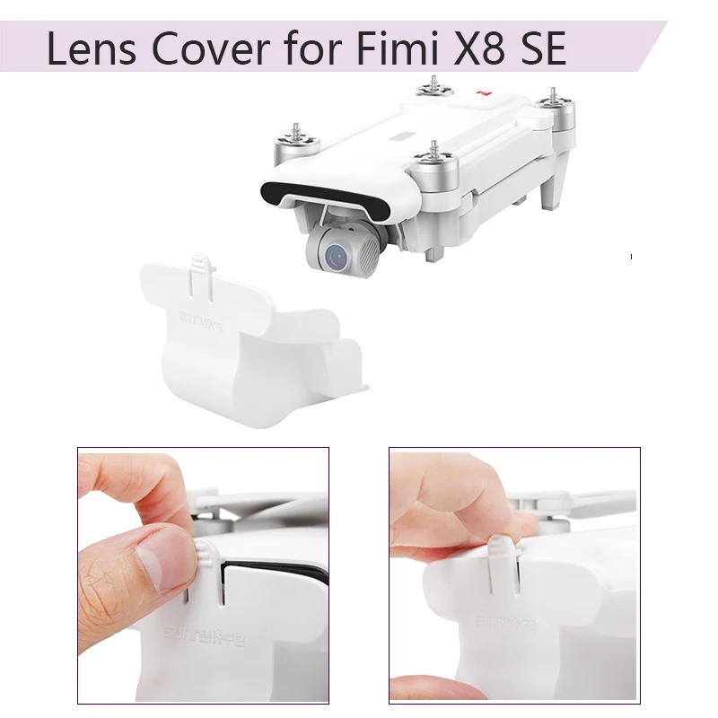 Защитная крышка объектива для FIMI X8 SE пылезащитный чехол Дрон Квадрокоптер