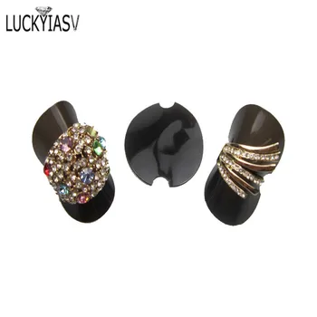 

50-1000Pcs/Lot Plastic Ring Display Holder Sheet 3.8cm Dia Black & Clear Piece Ring Earrings Stud Organizer Storage Holder Stand