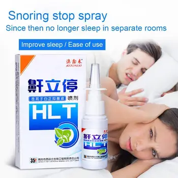 

35ml Anti Snoring Nasal Spray Portable Mini Prevent Nose Improve Sleeping Care Snore Relief Personal Medical Stop Liquid He H5G0