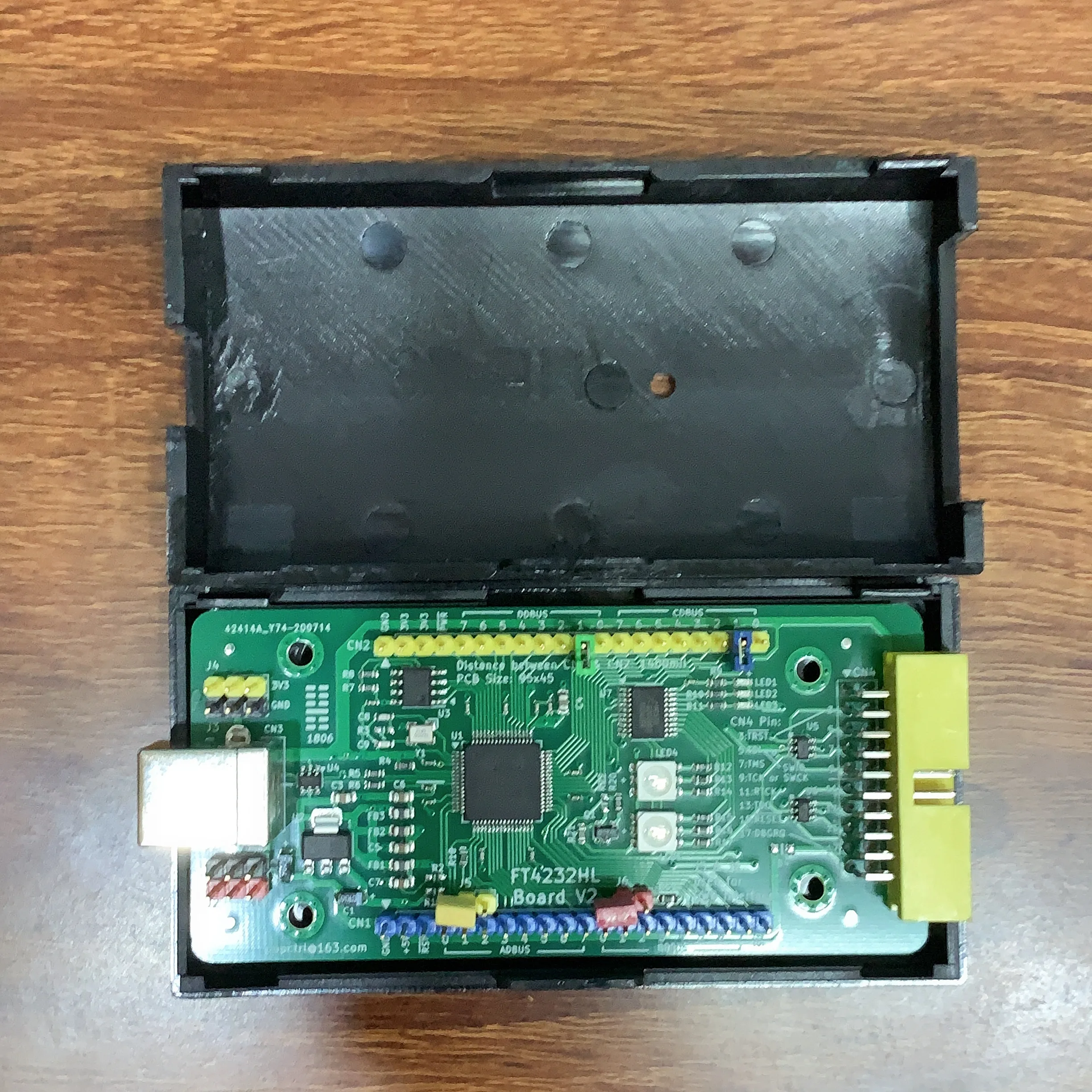 Бесплатная доставка Для FT4232HL макетная плата FT4232 USB для последовательного порта