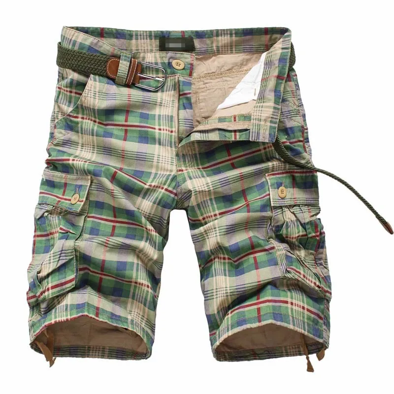 Men Shorts 2019 Fashion Plaid Beach Shorts Mens Casual Camo Camouflage Shorts Military Short Pants Male Bermuda Cargo Overalls Men Shorts 2019 Fashion Plaid Beach Shorts Mens Casual Camo Camouflage Shorts Military Short Pants Male Bermuda Cargo Overalls