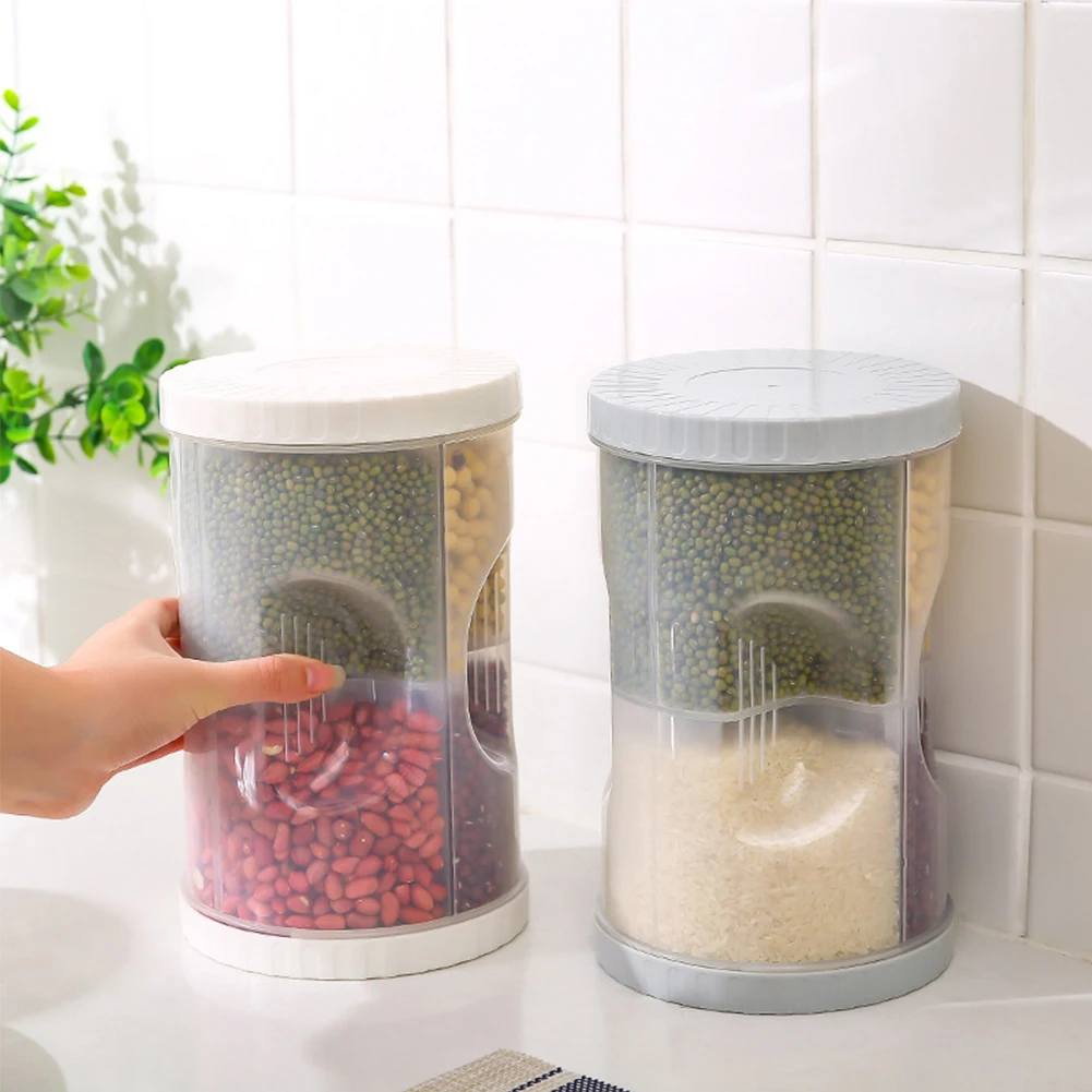 2.5 L Food Sealed Container With Closed Rotating Lid 4 Compartments