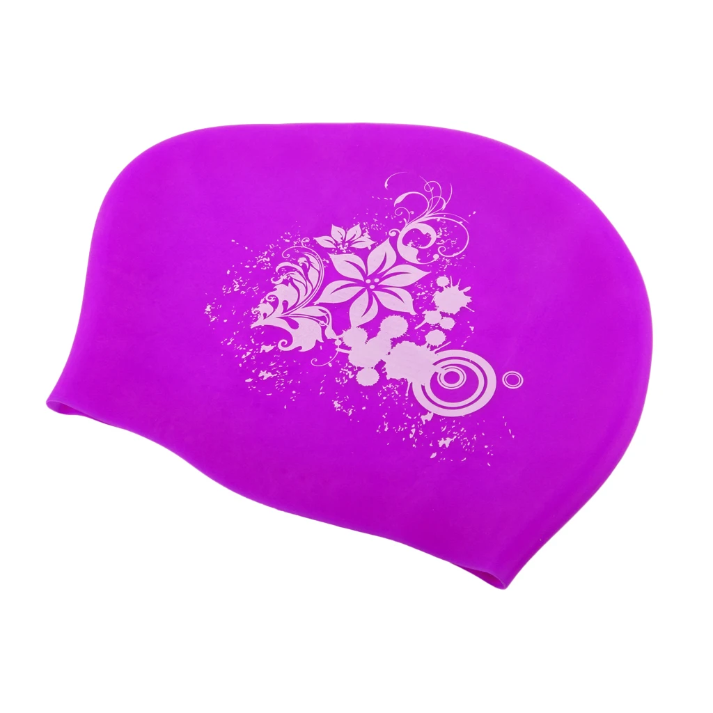 Silicone Swimming  for Women and Men - Long Hair, Thick or Short - Anti-Tear - Great for Adults, Older Kids, Boys and Girls
