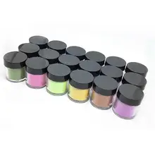 18 цветов кристаллический порошок резной Специальный высокой чистоты кристаллический порошок инструмент для ногтей LDO99