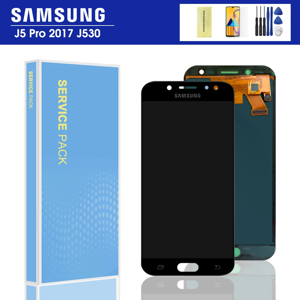 J530f Lcd For Samsung Galaxy J5 17 J530 J530f Lcd Display Touch Screen Digitizer Assembly Lcd For J5 Pro 17 J5 Duos Display Mobile Phone Lcd Screens Aliexpress